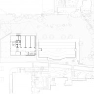Site plan of Digi-Tech Factory by Coffey Architects