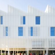 Coffey Architects encases Norwich technology hub in perforated aluminium