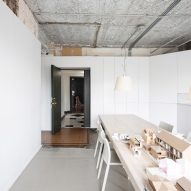 Old meets new inside D'Arcy Jones Architects' studio in Vancouver