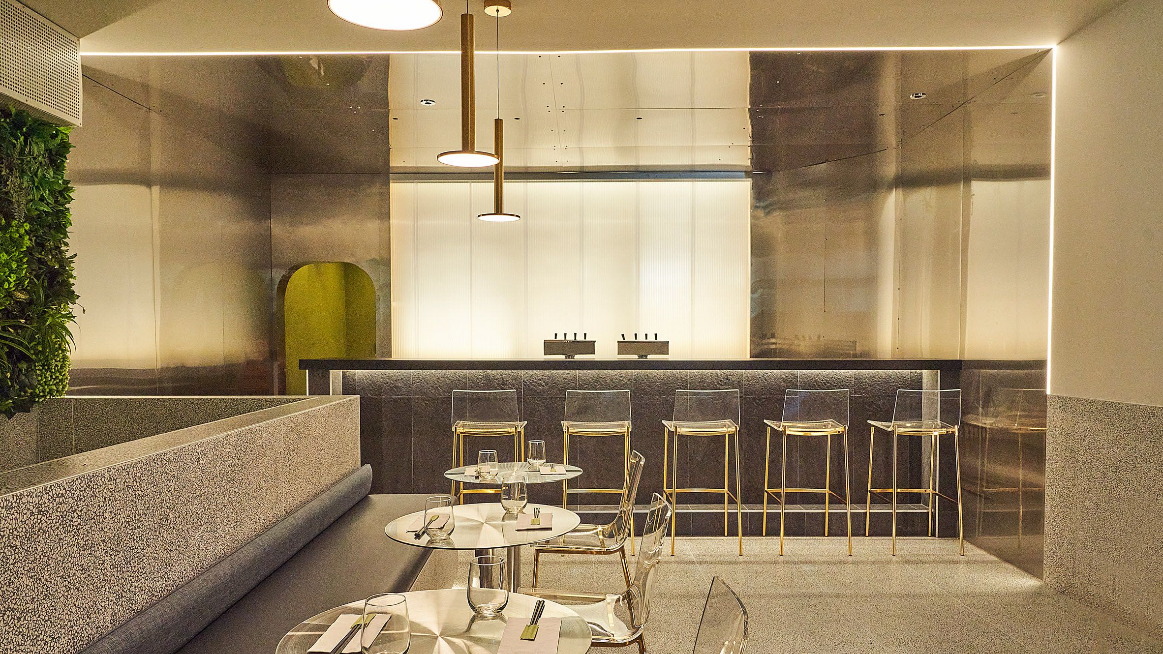 Golden light fills Dumpling Lab in Manhattan by Dreamscript Lab - Vimarsana News