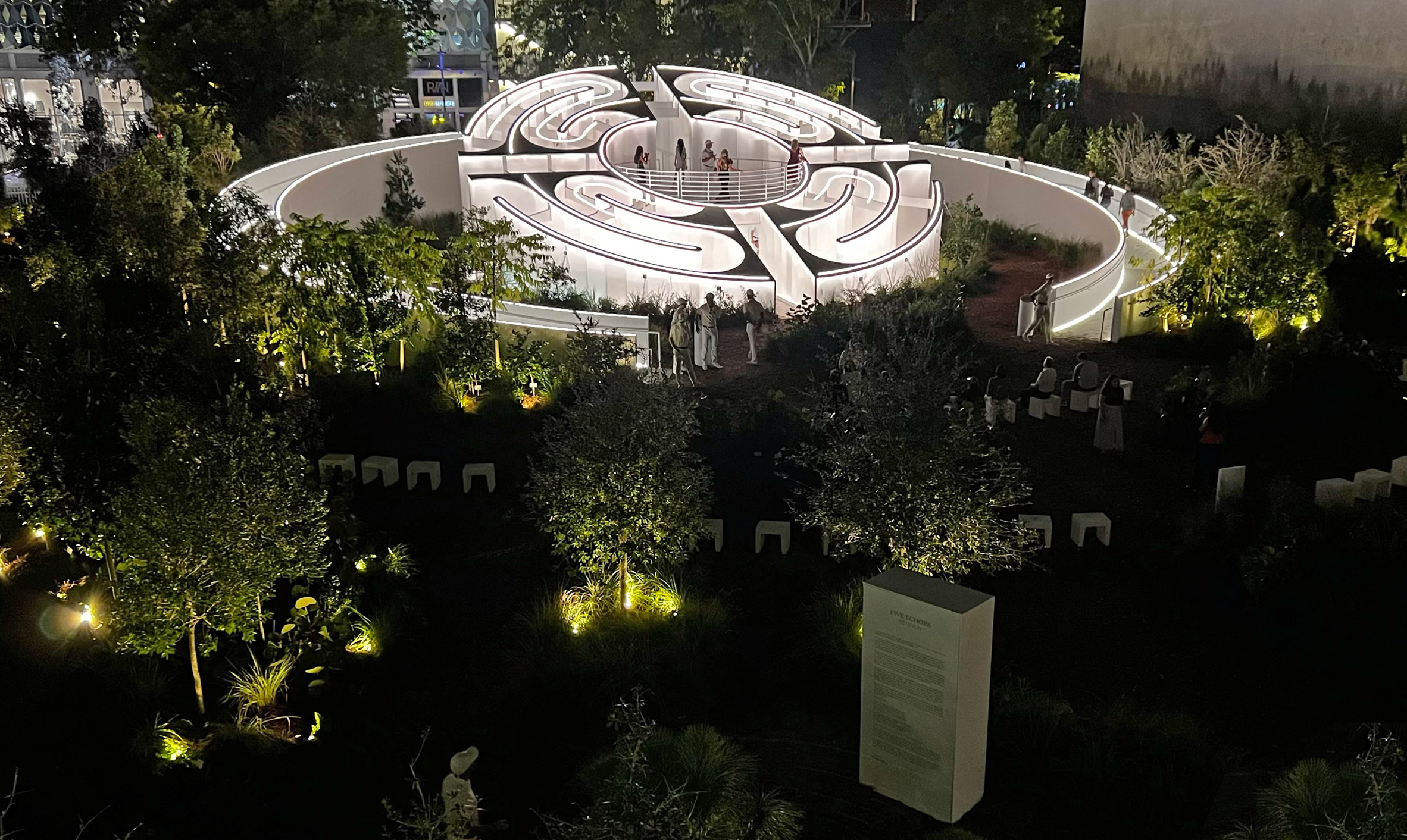Es Devlin creates labyrinth in Miami to celebrate 100 years of Chanel No.5
