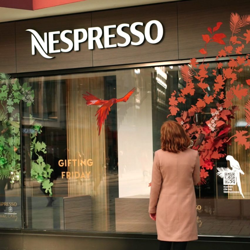 Nespresso Gifts of the Forest augmented reality experience