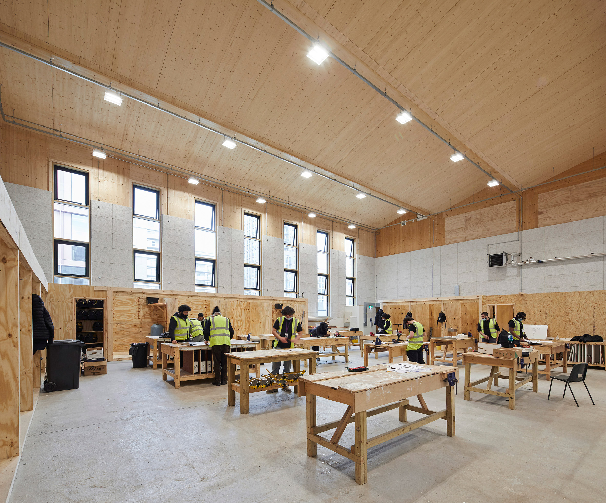 Construction Skills Centre in King's Cross Sports Hal