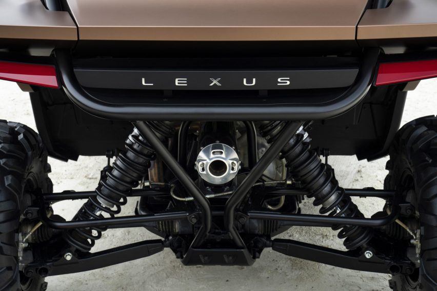 Mesin pembakaran bertenaga hidrogen dari kendaraan Lexus ROV Concept