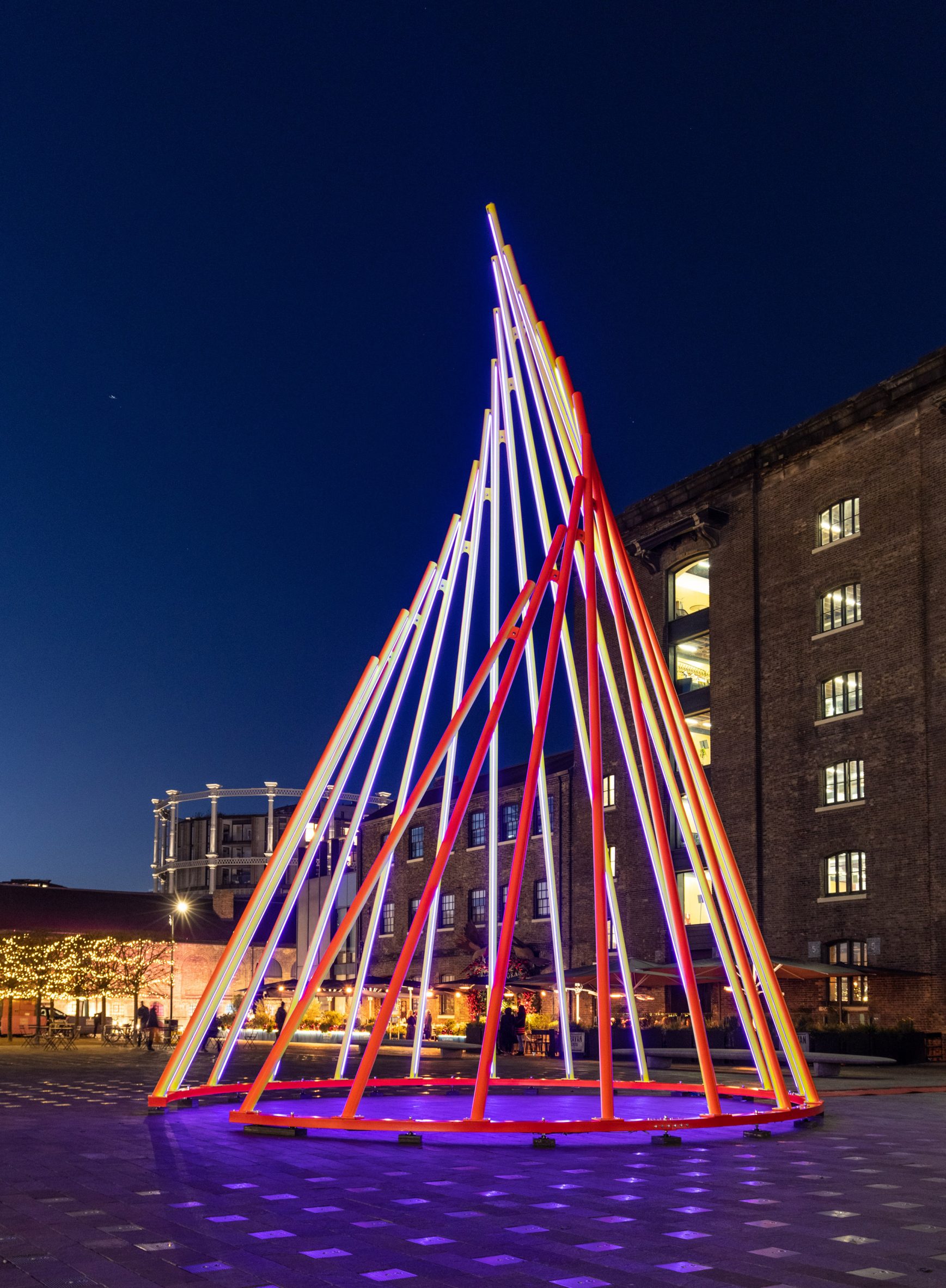 Temenos pictured at Granary Square