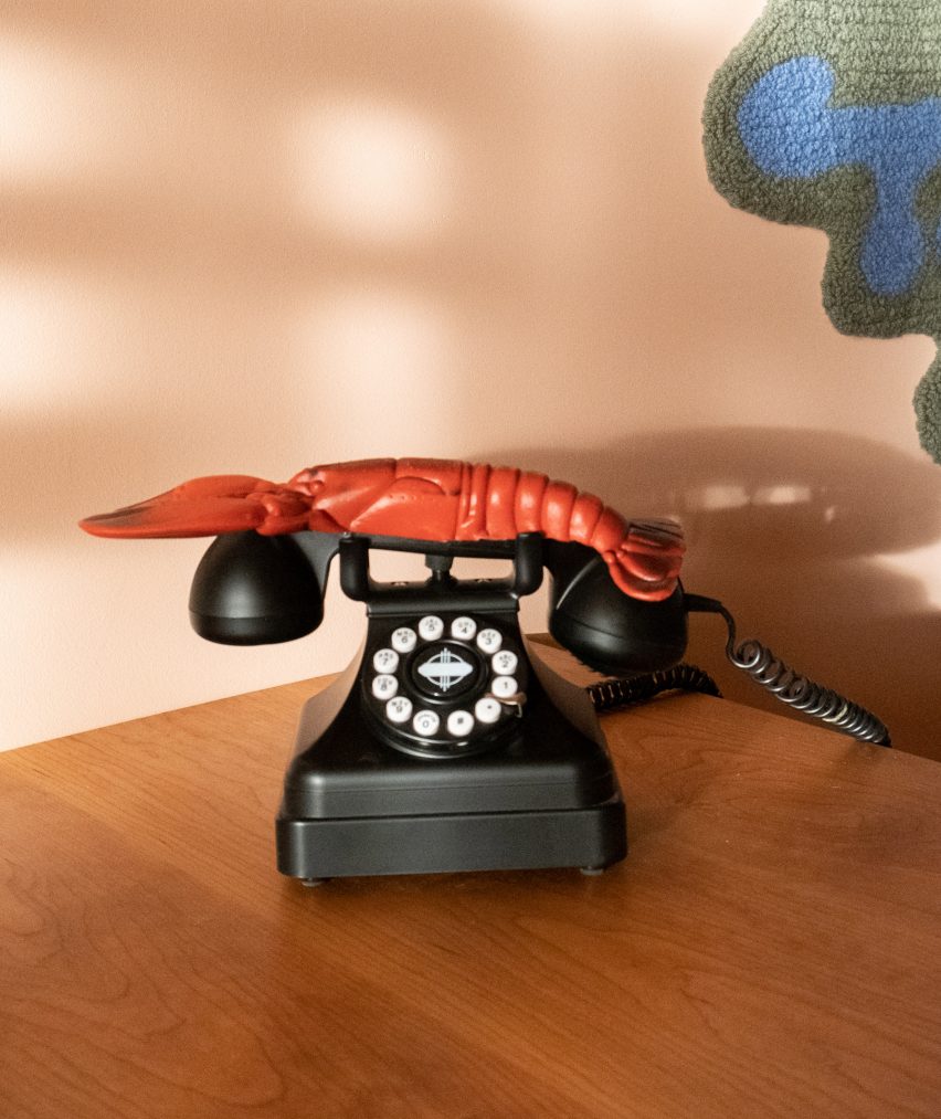 Lobster phone informed by Salvador Dali