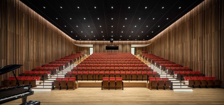 Auditorium in the Martin Luther King Jr Memorial Library