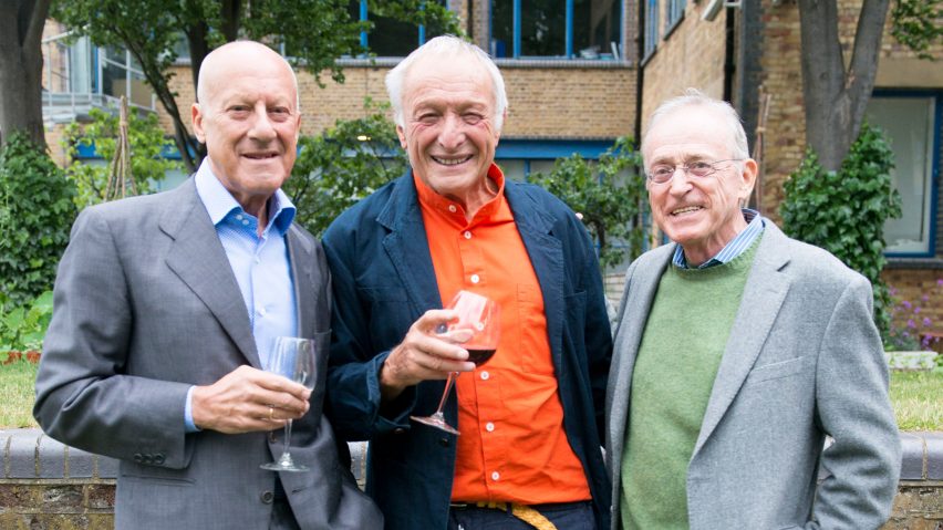 Norman Foster and Richard Rogers at Team 4 reunion