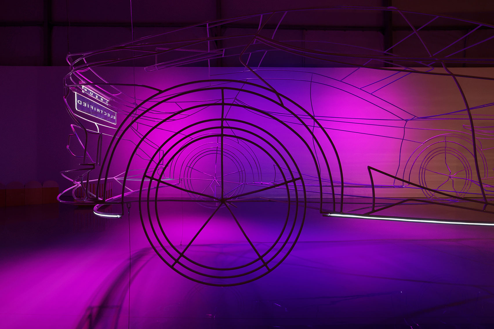 ON/ installation by Germane Barnes and the University of Miami for Lexus