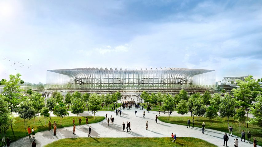 Populous-designed Cathedral stadium for Inter Milan and AC Milan