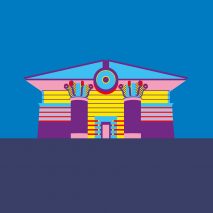 Isle of Dogs Pumping Station illustration by Adam Nathaniel Furman