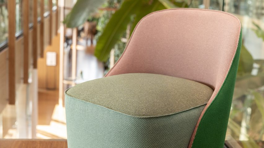 Recycled PET upholstery by Vescom