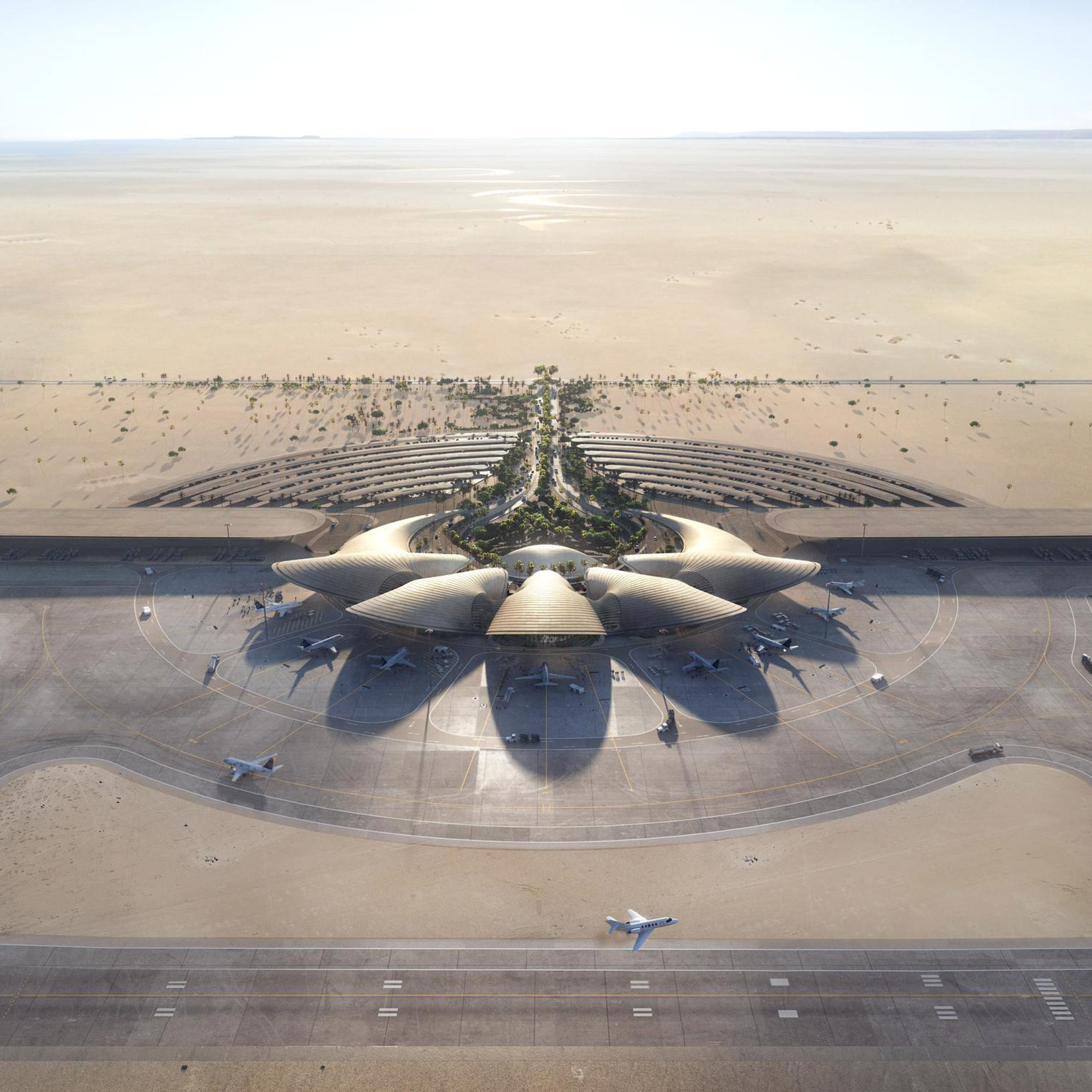 Red Sea International Airport by Foster + Partners