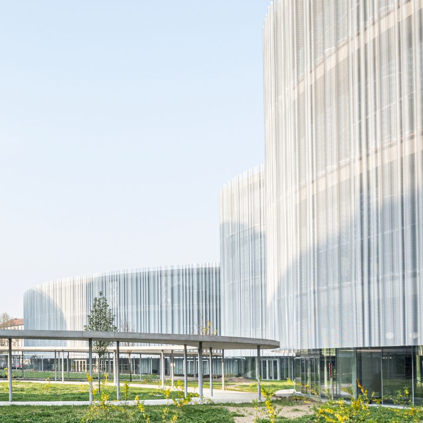SANAA's courtyard-filled campus for Bocconi University is informed by Milanese palazzi