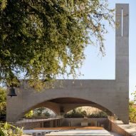 Vaulted church replaces building destroyed in Mexico's 2017 earthquake