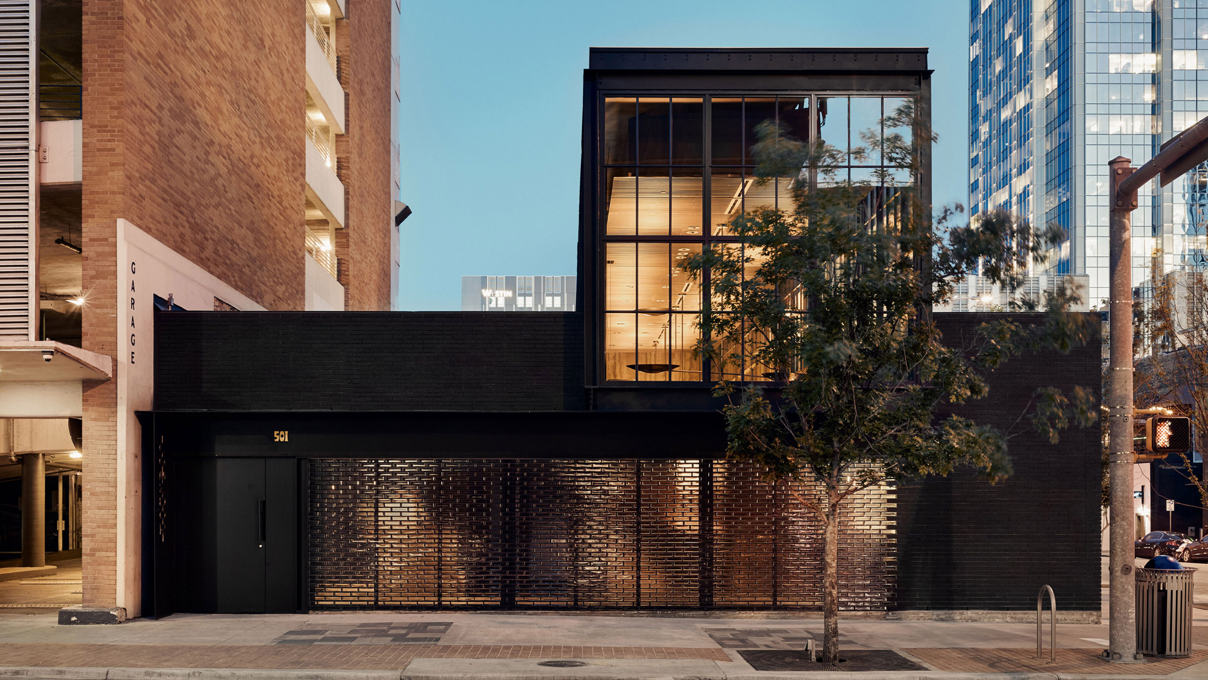 Seves glass bricks front Mexican restaurant in Texas by Olson Kundig - Vimarsana News