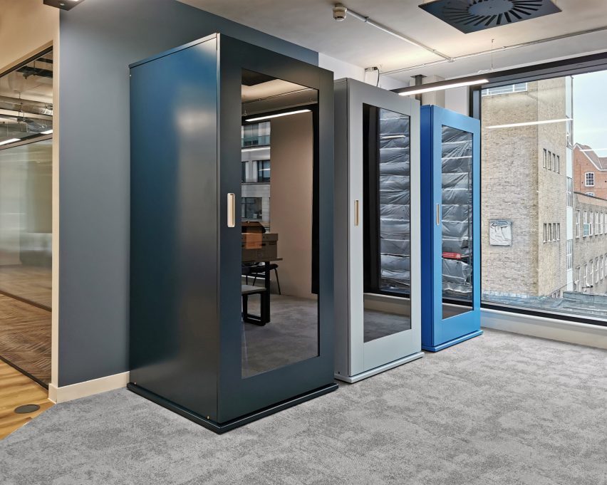 Soho office phone booth by Meavo
