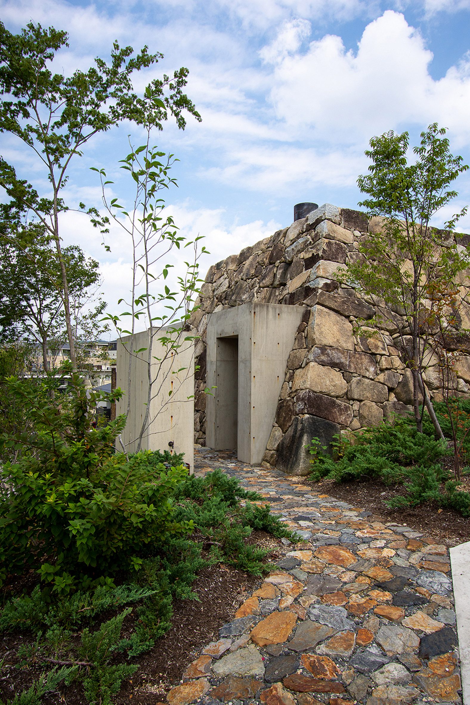 Stone study of Takamine-cho House