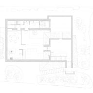 Ground floor plan of Takamine-cho House