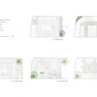 Floor plans, TH House by ODDO Architects