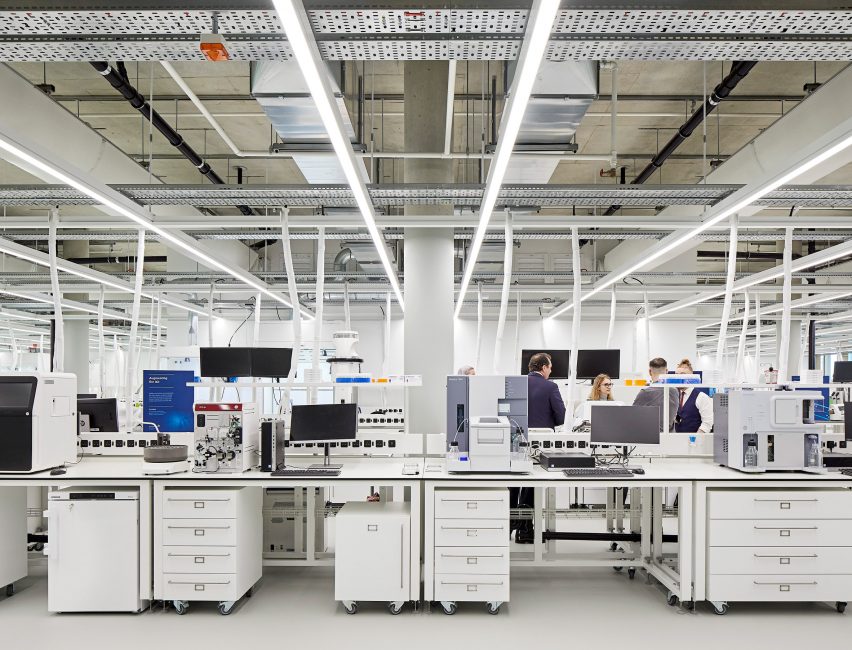 Laboratory inside AstraZeneca DISC