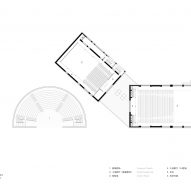 Aranya Theatre complex second floor plan
