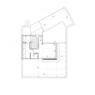 Plan of the sixth floor penthouse at 10AM Lofts Athens