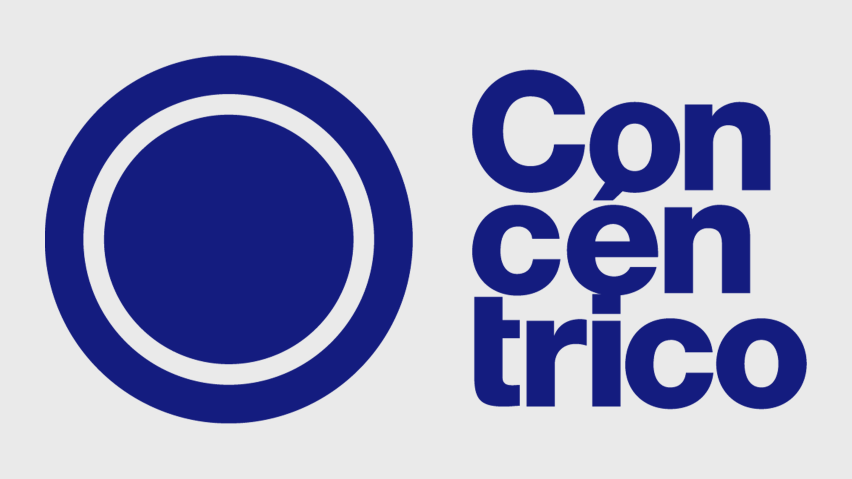 A photograph of the Concéntrico 08 logo