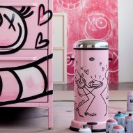 Street artist André Saraiva covers Vipp homeware in graffiti