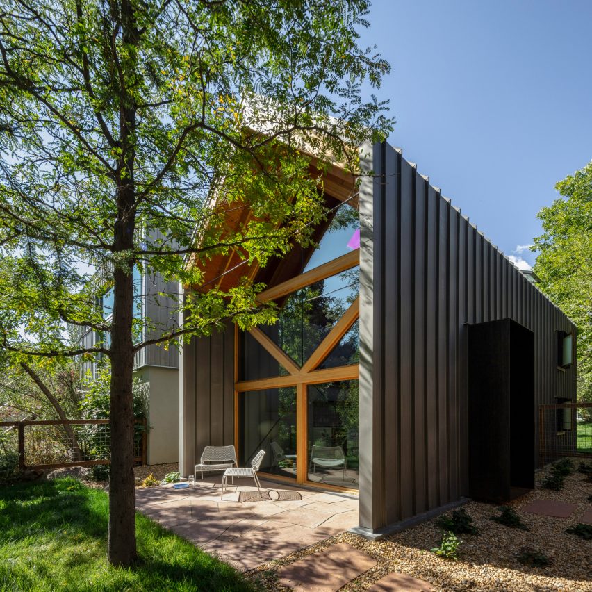 Gabled roof ADU by Tres Birds