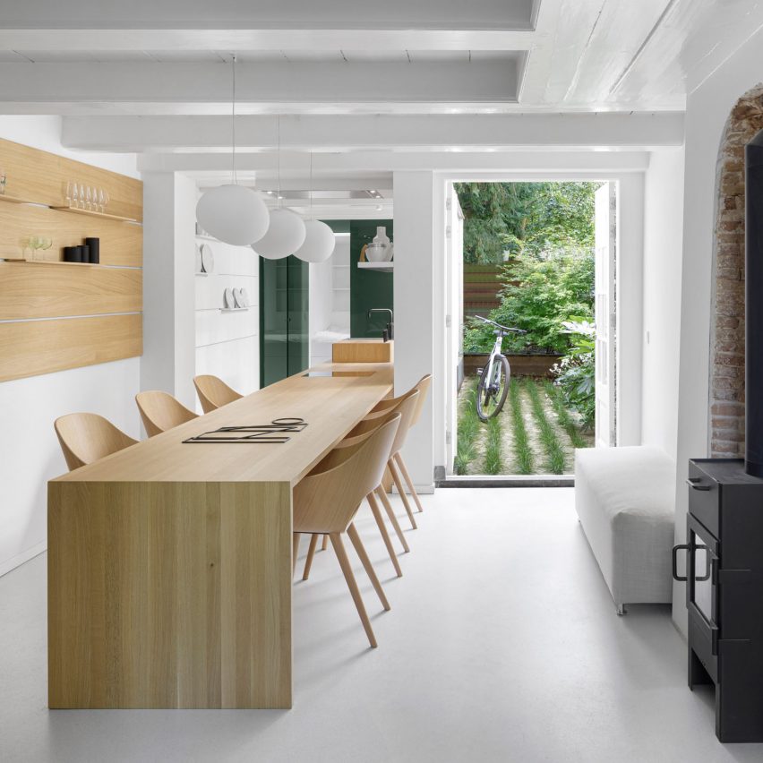 Interiors of Amsterdam canal house by i29