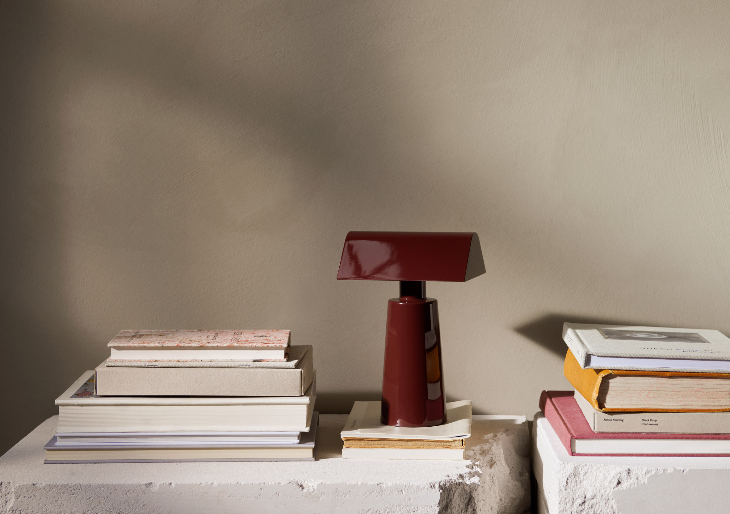 Caret table lamp by Matteo Fogale for &tradition
