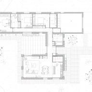 Floor plan of Casa Banlusa by Sara Acebes Anta