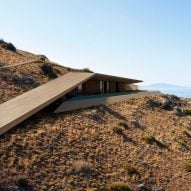 KRAK Architects imagines subterranean house on Cretan coast
