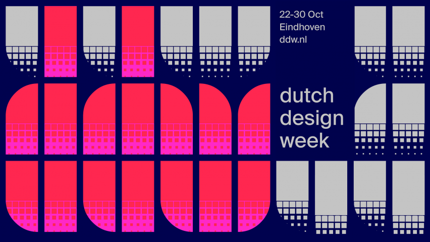 A photograph of the Dutch Design Week logo