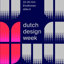 A photograph of the Dutch Design Week logo