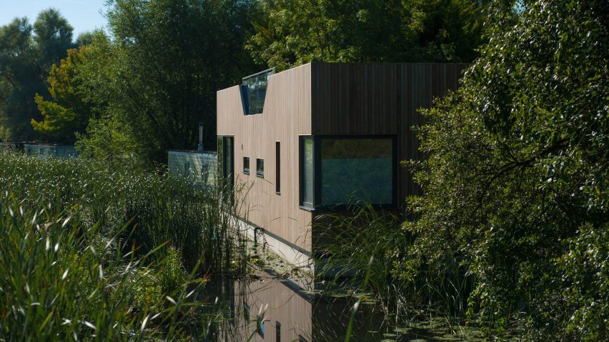 Image of Chichester floating home by Baca Architects