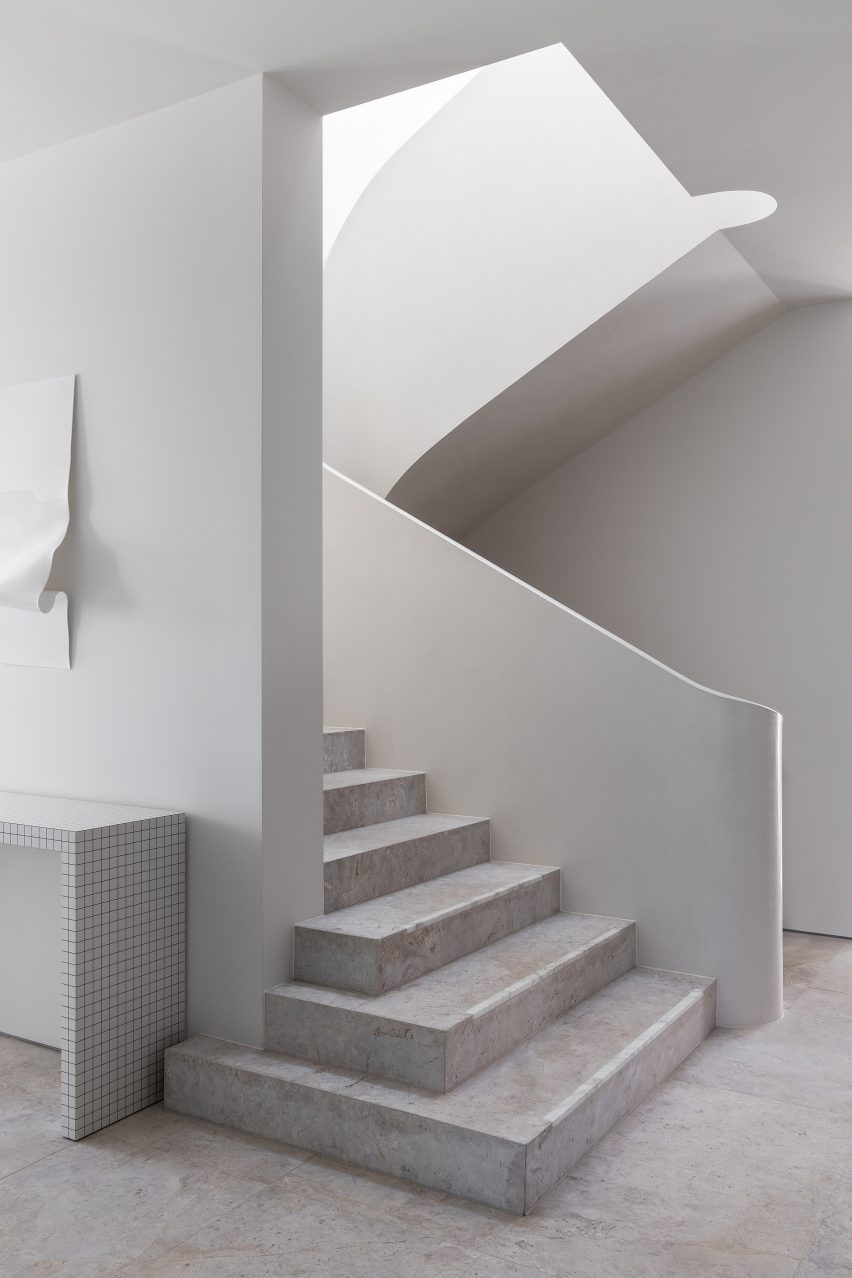 Grange Residence staircase by Conrad Architects