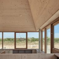 Inside Dutch holiday home on Terschelling