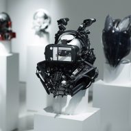 Ikeuchi Hiroto sculpts wearable cyberpunk fantasias from gadgets