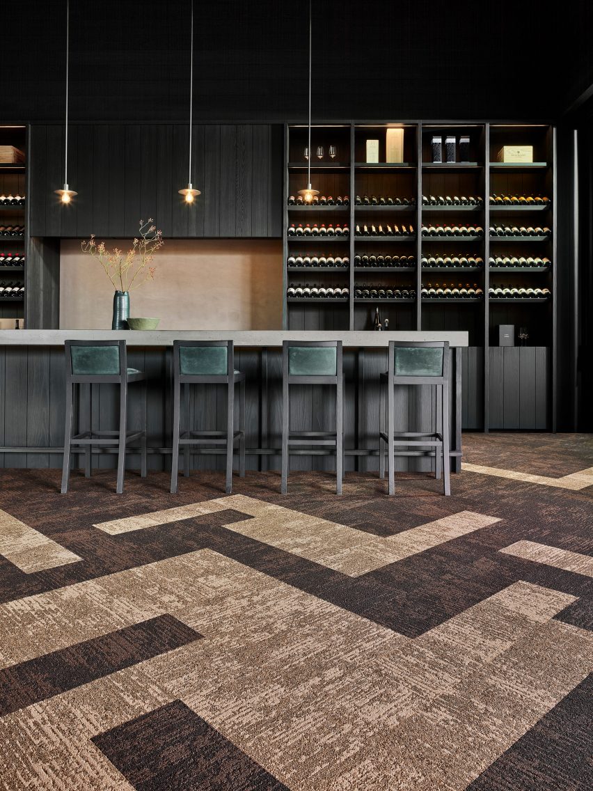 Imperfect carpet tile in Bruut design by IVC Commercial