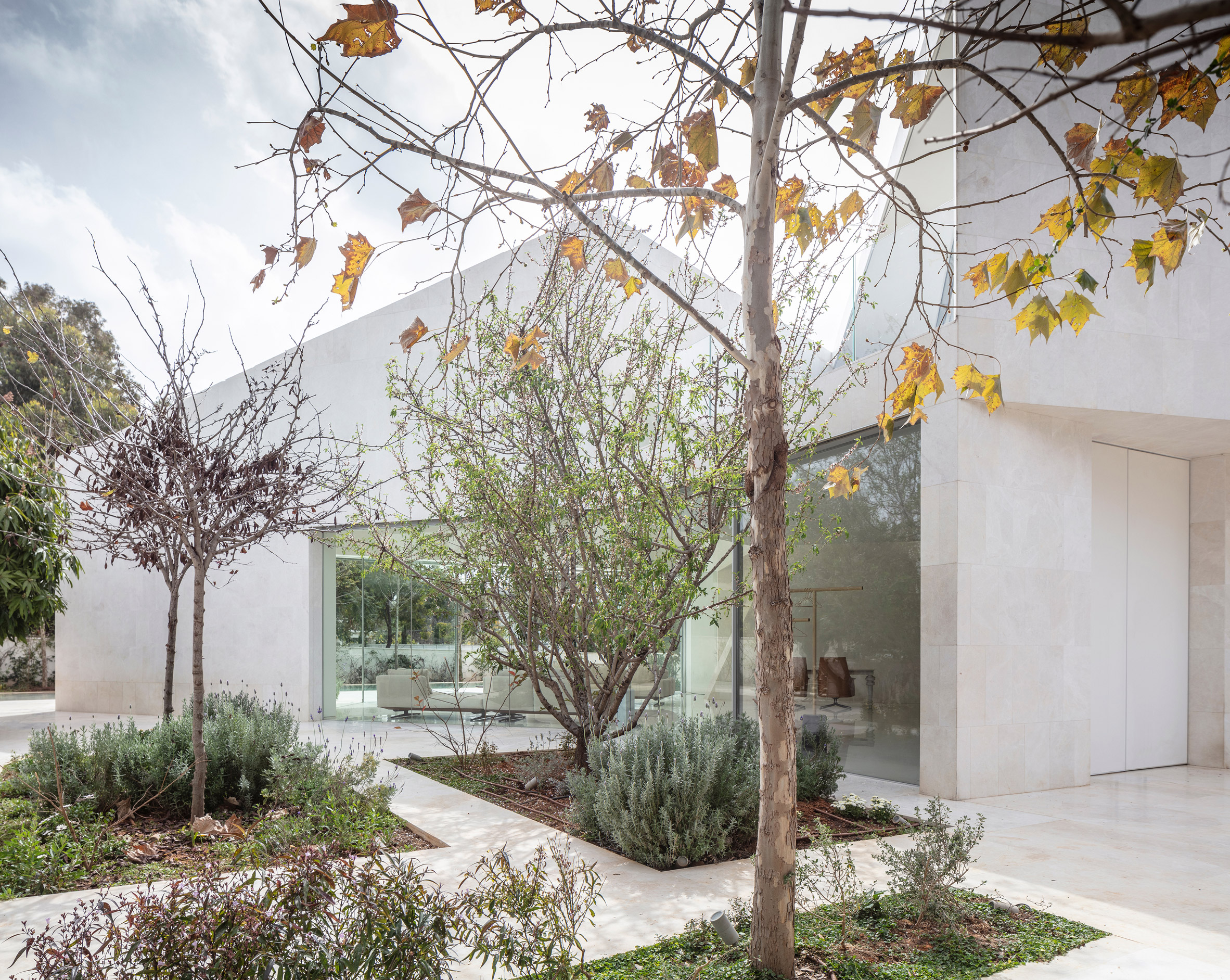 Exterior and garden of IS House by Paritzki & Liani Architects