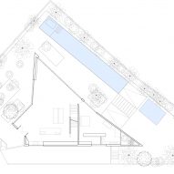Ground floor plan, IS House by Paritzki & Liani Architects