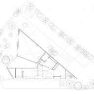 First floor plan, IS House by Paritzki & Liani Architects