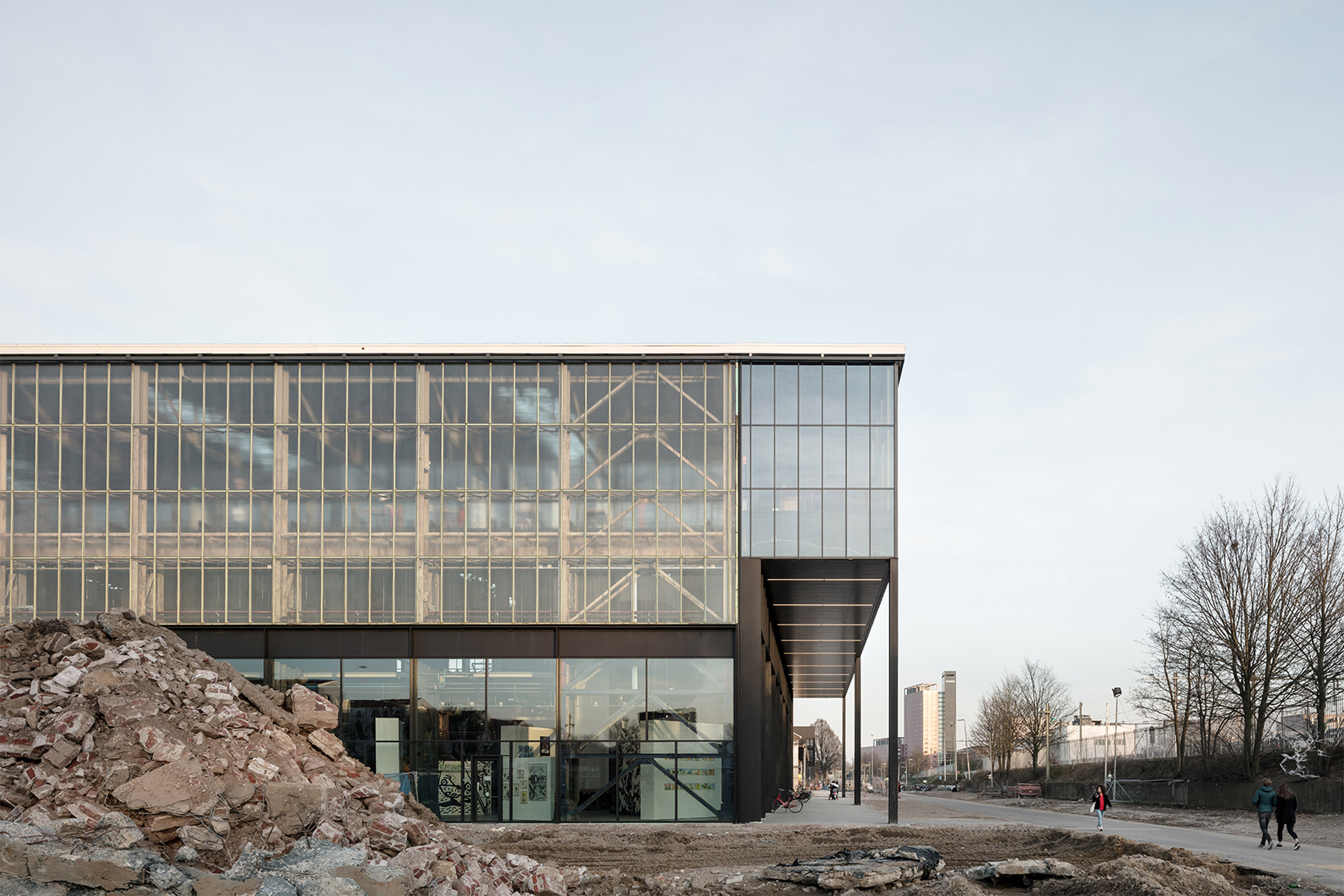 LocHal Public Library, by Civic Architects, Braaksma & Roos architectenbureau and Inside Outside/Petra Blaisse