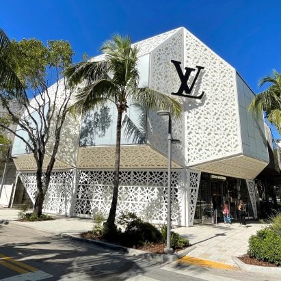 LAS VEGAS - MARCH 18 : Exterior Of A Louis Vuitton Store In Las