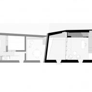 First floor plan of Cruïlles 2 by Majoral Tissino Architects