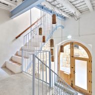 Staircase inside Mediona 13 by Nua Arquitectures