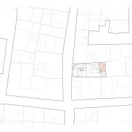 Site plan of Mediona 13 by Nua Arquitectures
