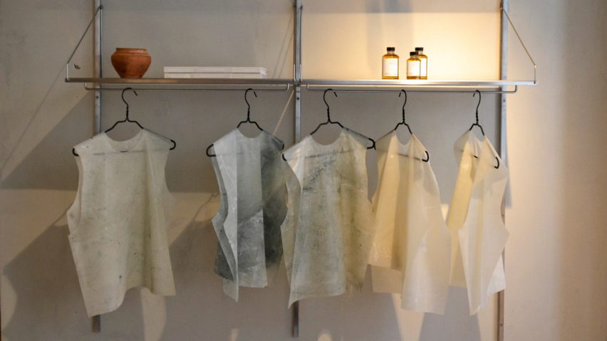 Biodegradable fabrics by Natural Material Studio